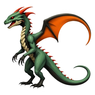  Venom-Marowak-Salandit-Xenomorph-hybrid-fantasy-creature (full body) sticker