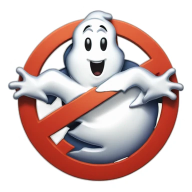 ghost-busters logo sticker