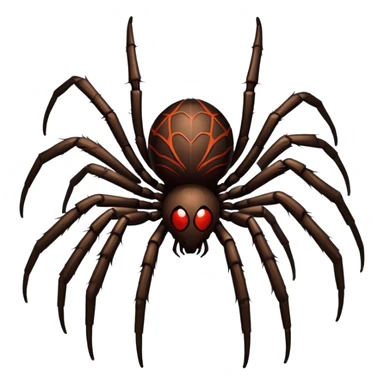 Spider  with a spider with Marvel characters look like their name sticker