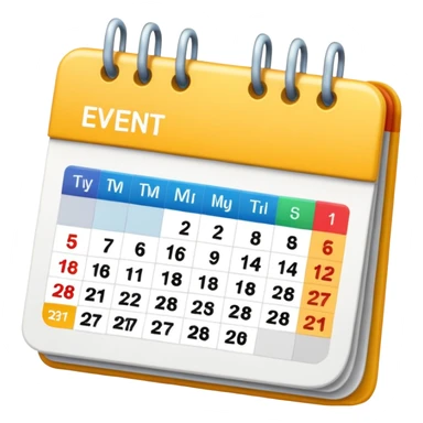 It’s On the calendar!  sticker