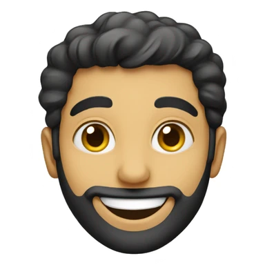 persian smiling sticker