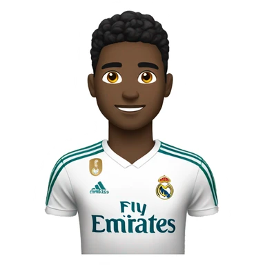 Jugador inglés negro Del Real Madrid  joven  sticker