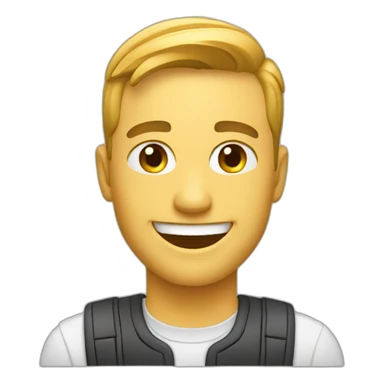 smiling driver sticker