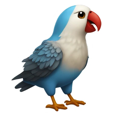 un beso de pájaro  sticker