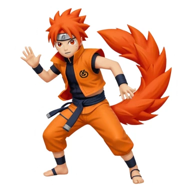 Naruto Kurama Style sticker