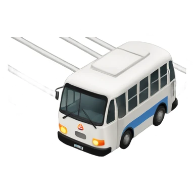 Bus on Tram tracks sticker