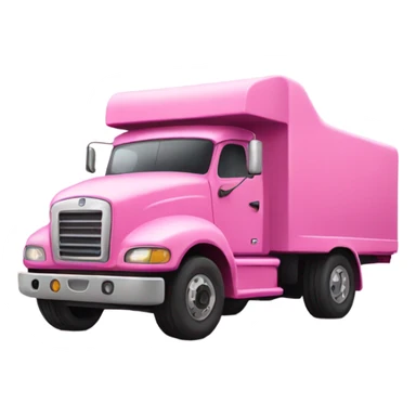 Pink truck sticker
