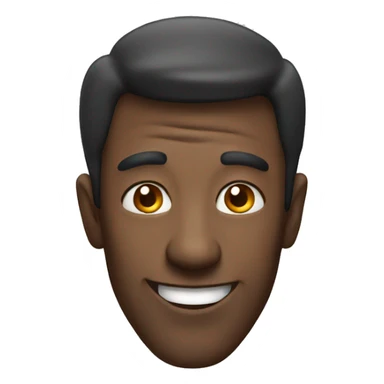 happy ugly man sticker