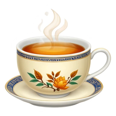 Oolong tea with no face sticker