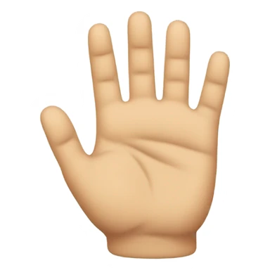 hand up to ear with side eye face sticker