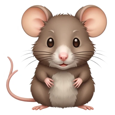 cute rat sticker