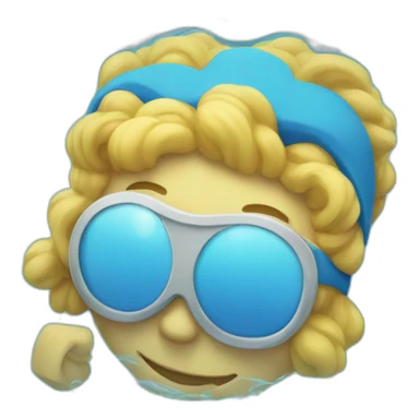 swiming pool  sticker