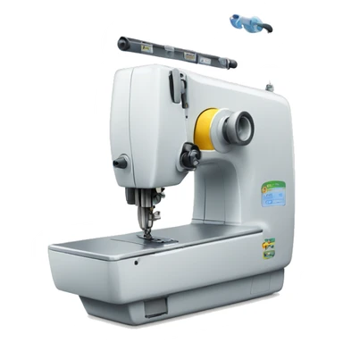 máquina de coser sticker