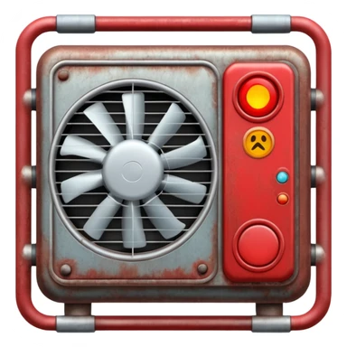 Air Condentsor Red sticker