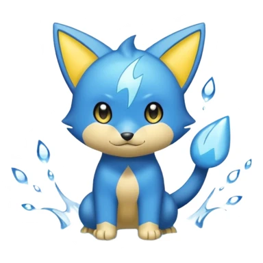 Luxio-Dewott-fusion sticker