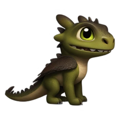 How to train your dragon sticker