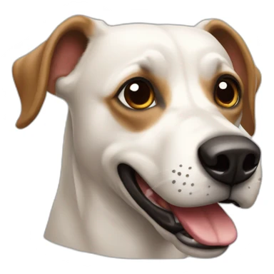 Rasse de chien spit sticker