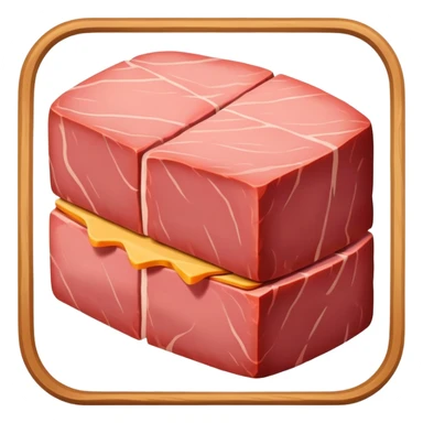 picasso abstract art SPAM MEAT painting sticker