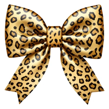 🎀 with leopard print sticker