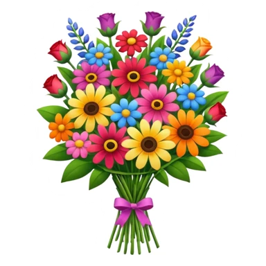 Flower boques sticker