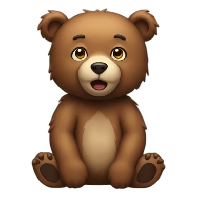 Bear-ill sticker