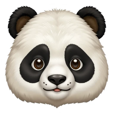 Panda at zoo sticker