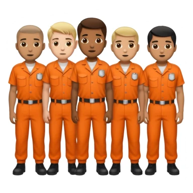 guys in prison sticker