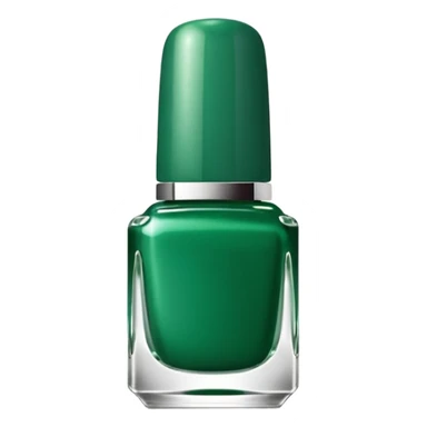 green color nail polish sticker