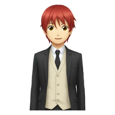 Karma Akabane enfant Gakushu Asano sticker