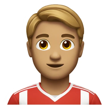  Red soccer jersey number 11 sticker