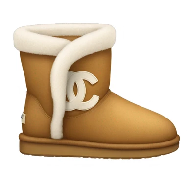 Chanel Ugg sticker