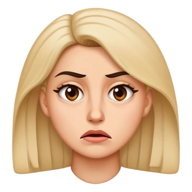 Woman disgusted  sticker