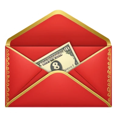 ritual red envelope sticker