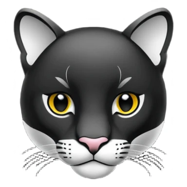 Lel logo de la marca de ropa puma  sticker