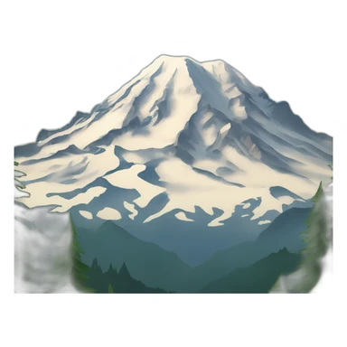 Rainier mount sticker