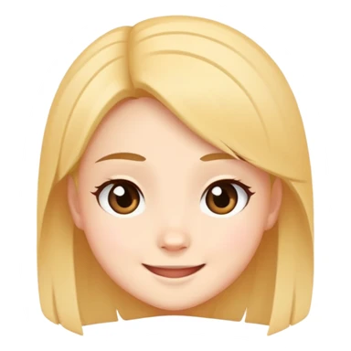 cute saski face sticker