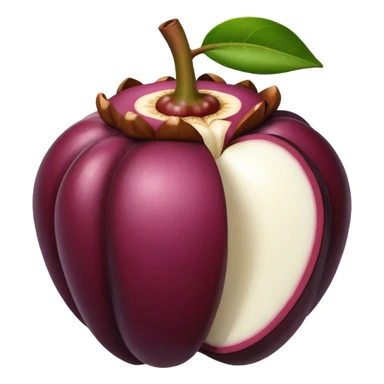 Mangosteen flesh sticker