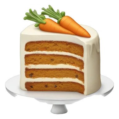 Carrot cake sticker