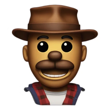 freddy from fnaf sticker