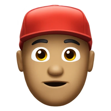 Roblox head with red cap sticker
