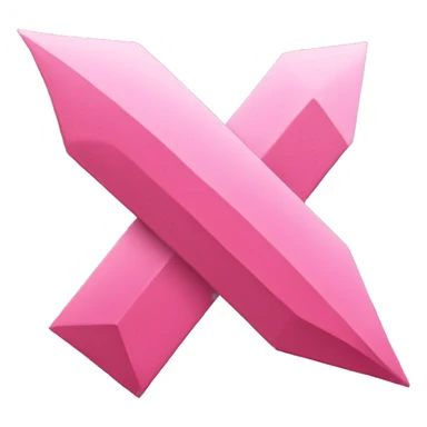 Pink arrow icon sticker