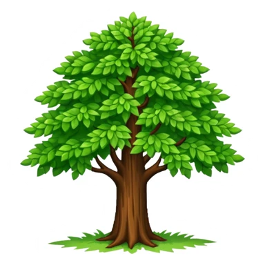 pixelart tree sticker