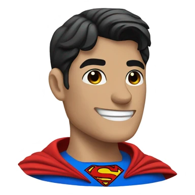 Superman in slippers  sticker