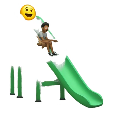 slide at a park sticker