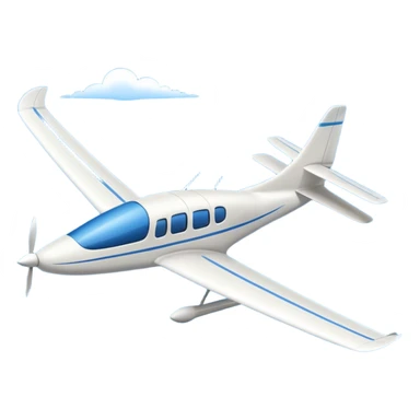 Classic sailplane with blue skies in the background. It has a t-tail sticker