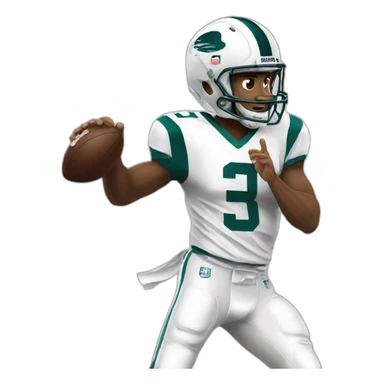 quarterback sticker