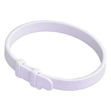 white Whoop band bracelet sticker