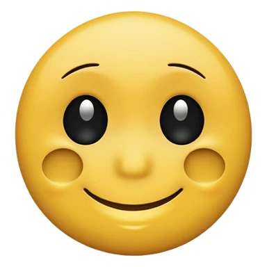 Smiley face emo sticker