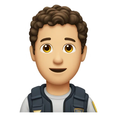 jake peralta as a emoji sticker