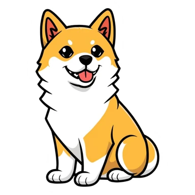 The car doge hellcat sticker